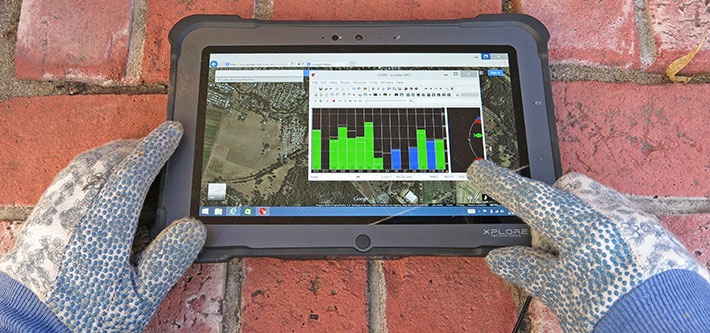 XPLORE Bobcat iX101B1 RUGGED Technologies Tablet PC Durci Solide