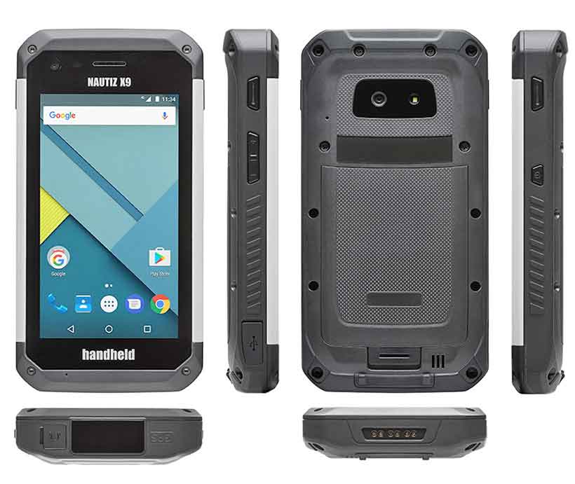 Rugged PC Handhelds and PDAs Handheld Group Nautiz X9