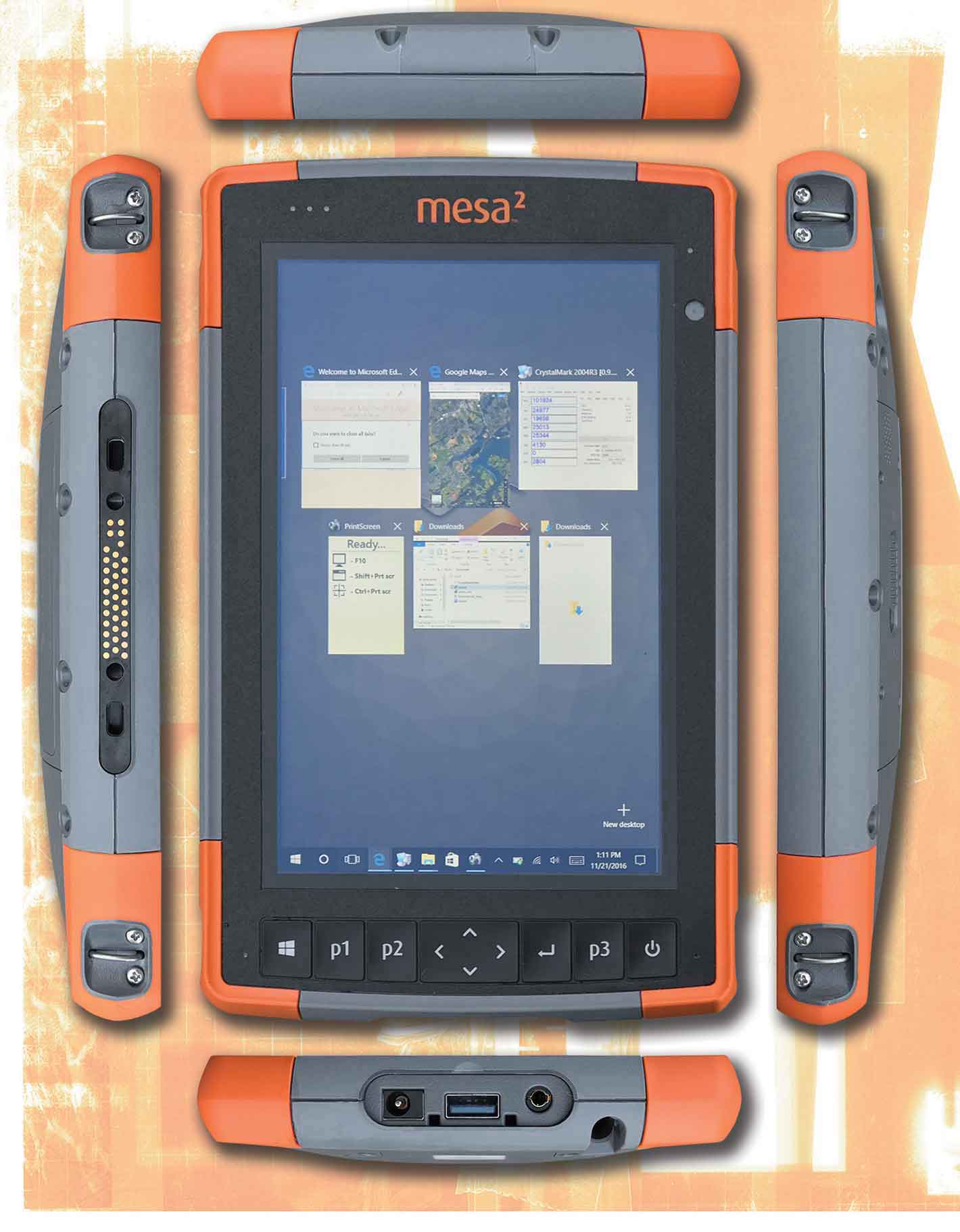 Brotect Pellicola Protettiva Opaca Per Juniper Systems Mesa 2 Rugged Tablet (2 Pezzi) - Antiriflesso E Anti-impronta, Made In Germany