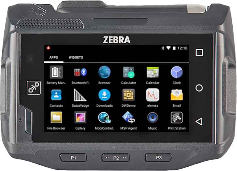 Rugged PC Handhelds and PDAs Zebra WT6000